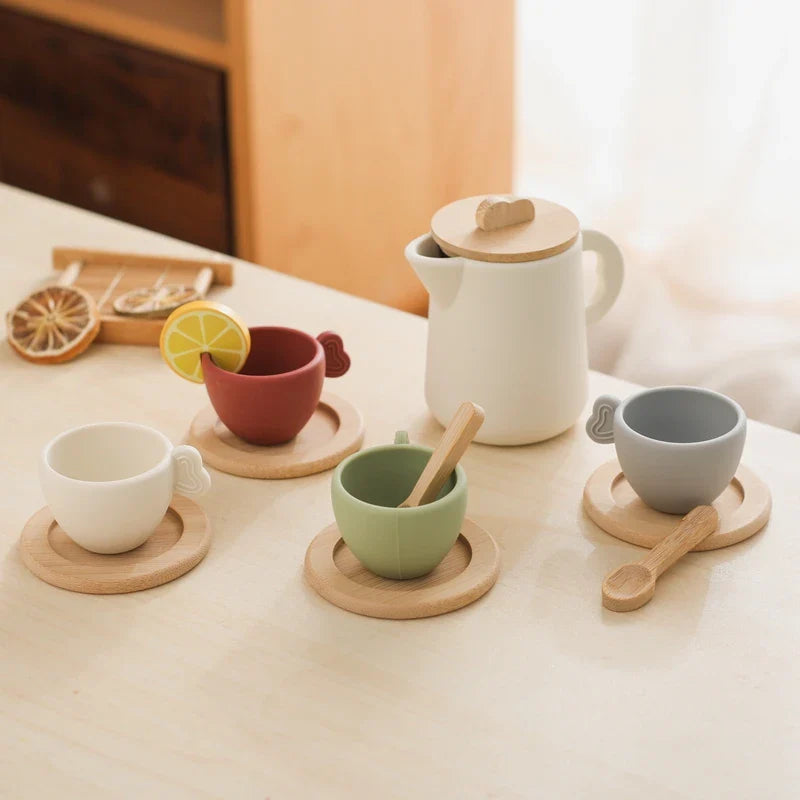 Woods – Fun & Interactive – Wooden Tea Set for Children