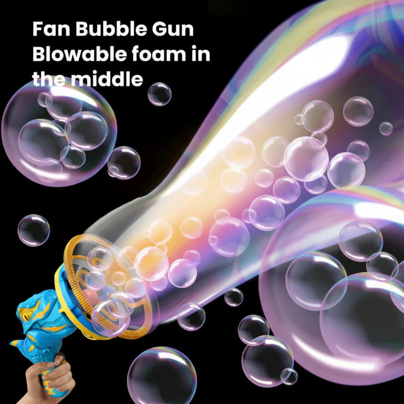 BubbleBoom – Cool & Musical – Dino Bubble Machine
