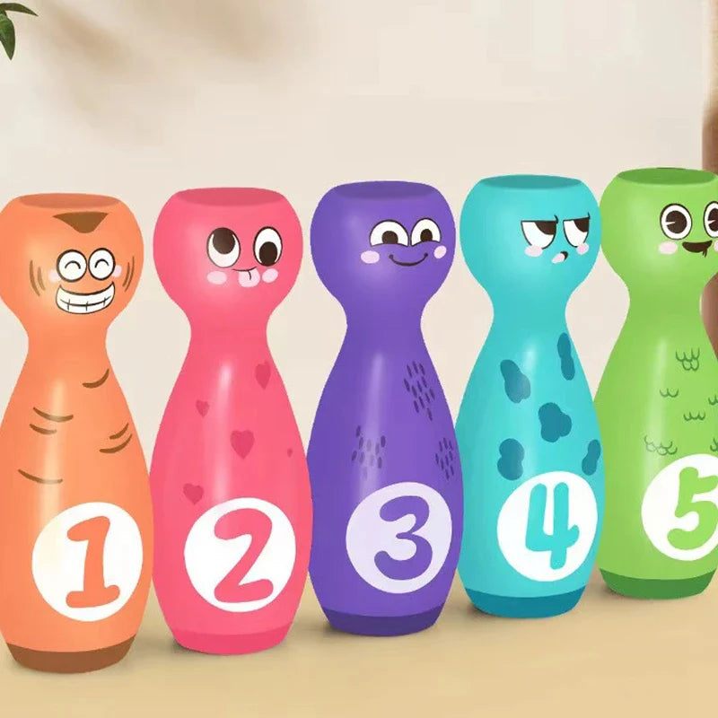 Bowling Game Set - Colorful & Fun - Toy Bowling Set