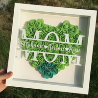 Thumbnail for Personalized Rose Shadow Box – Unique Mother's Day Gift – Personalized Rose Shadow Box