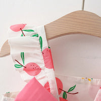 Thumbnail for Mini Fashion™ – Sweet & Summery - Fruit Dress (includes FREE straw hat)