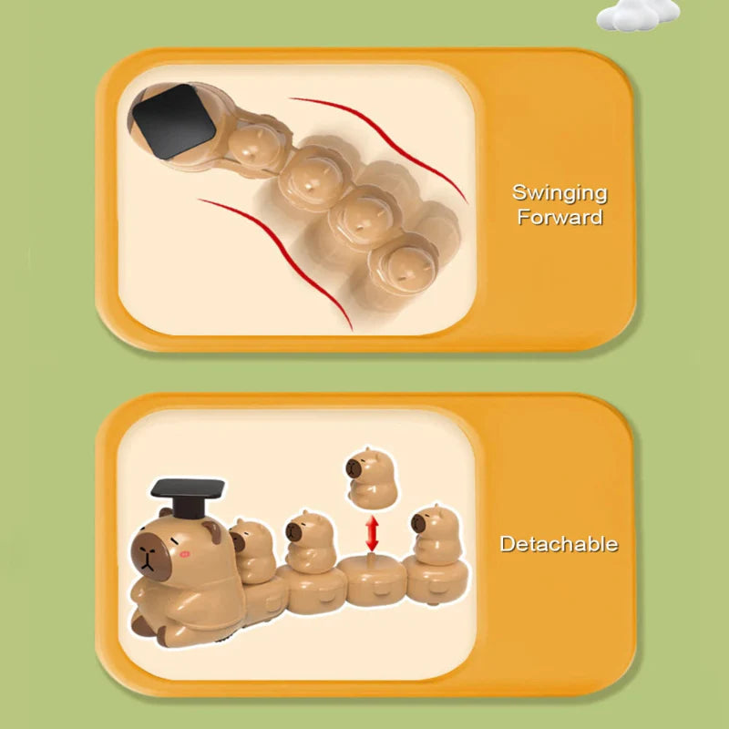 Capybara Train Toy – Playful & Cute – Busy Train
