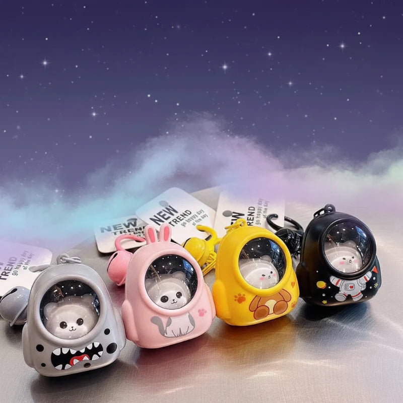 Glowing Astronaut Charm – Cute & Glowing – Astronaut Bag Charm