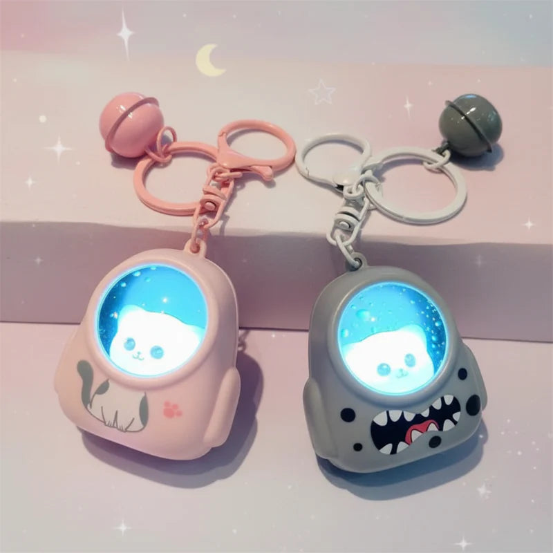 Glowing Astronaut Charm – Cute & Glowing – Astronaut Bag Charm