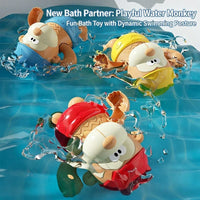 Thumbnail for Clockwork Monkey Toy – Playful & Water Fun – Wind-Up Bath Toy