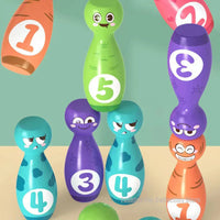 Thumbnail for Bowling Game Set - Colorful & Fun - Toy Bowling Set