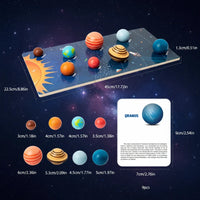 Thumbnail for Wooden Solar System – Educational & Exploratory – Planet Play Set