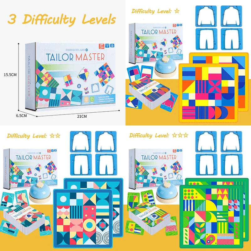 Tailor Master™ – Train hand and eye coordination – Tailor Card Game