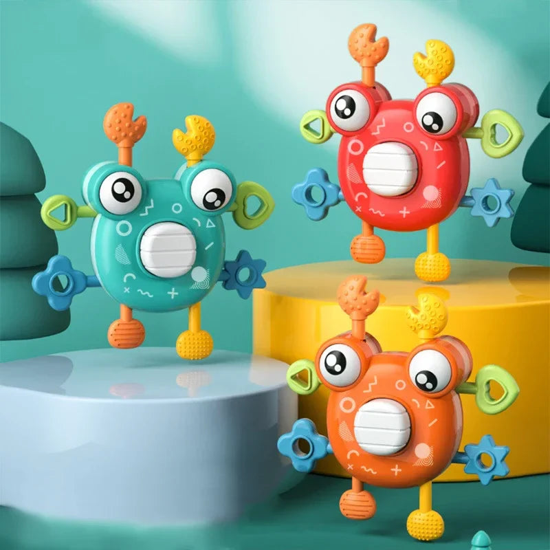 Crab Pull Toy™ – Grab & Pull Fun - Crab Sensory Biting Toys