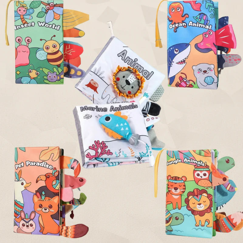 SoftTails – Colorful & Sensory – Baby tail book