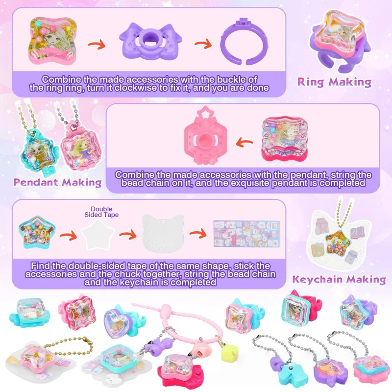 CharmLab – Playful & Creative – DIY 3D stickers & jewelry craft kit