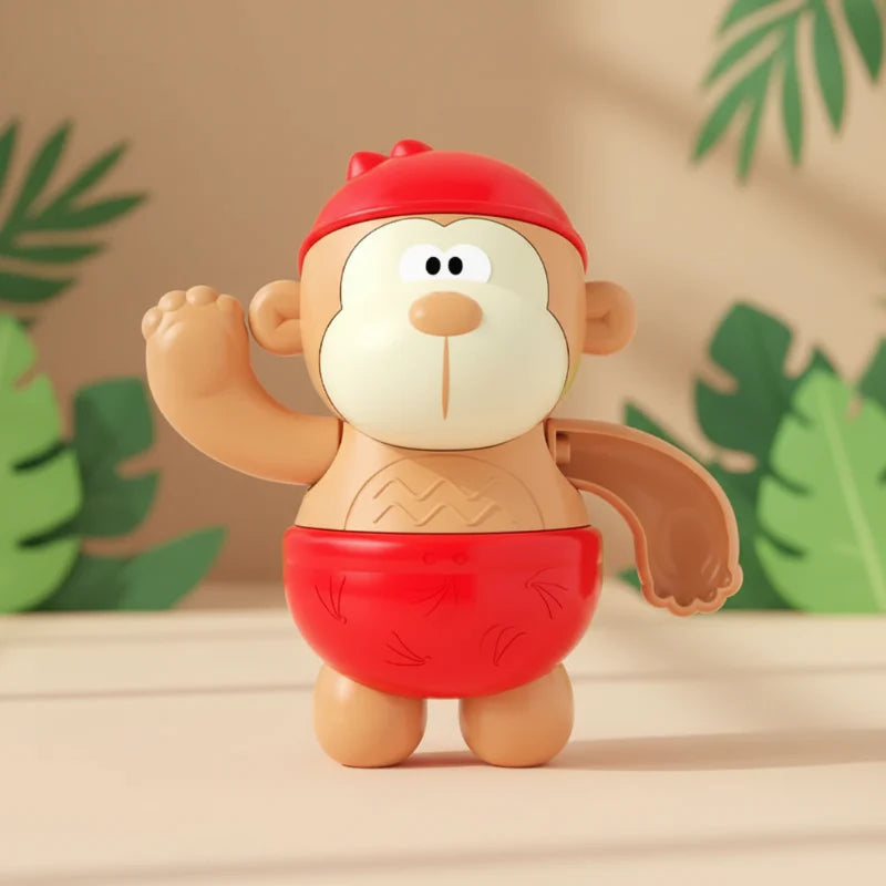 Clockwork Monkey Toy – Playful & Water Fun – Wind-Up Bath Toy