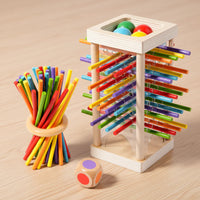 Thumbnail for Wooden Stick Battle Game – Thinking & Interactive – Strategy Board Game