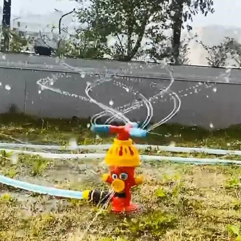 Cartoon Hydrant™ - Water Party in the Garden - Playful Fountain