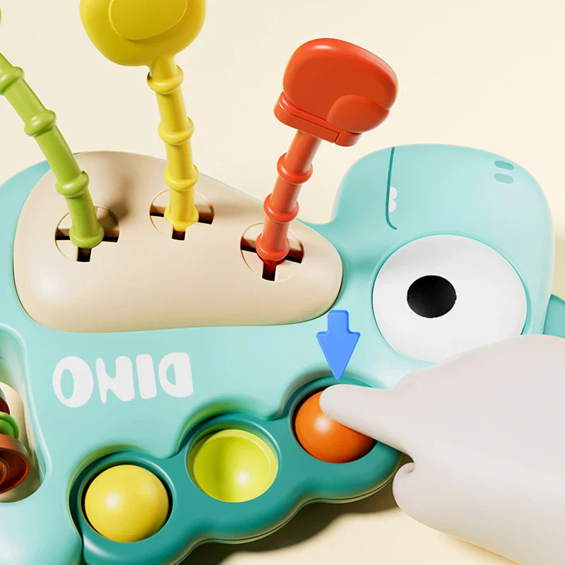 BabyDino – Playful & Chewable – Sensory Pull Toy