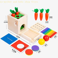 Thumbnail for Smart Carrots –  Colors & Shapes - Wooden Sorting Toys
