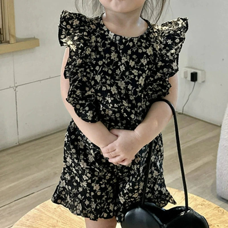 Mini Fashion™ - Floral happiness - Children's dress