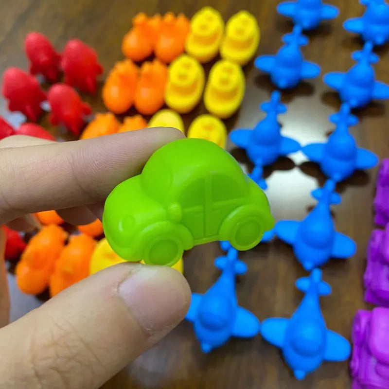 Rainbow Teddy Bears Toys™ - Educational & Creative - Rainbow Counting Bears