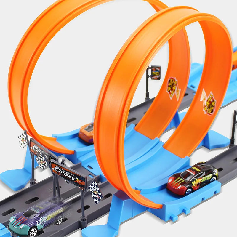 Double Race Track™ - Creative & Fun - Looping Race Track