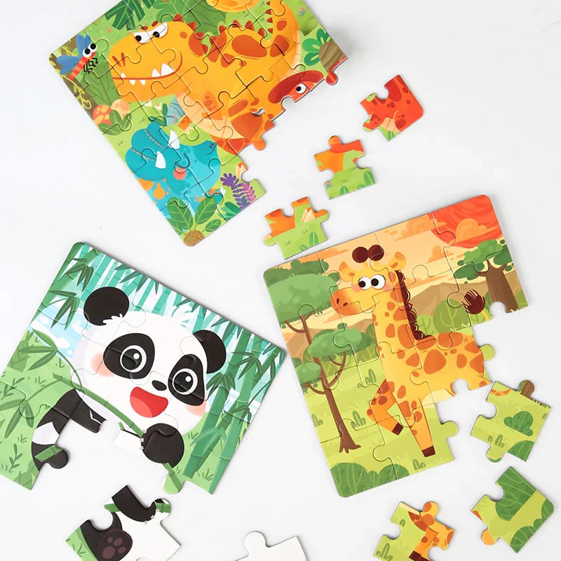 Magnetic Puzzle Book™ – Animal Friends Fun - Magnetic Puzzle Book