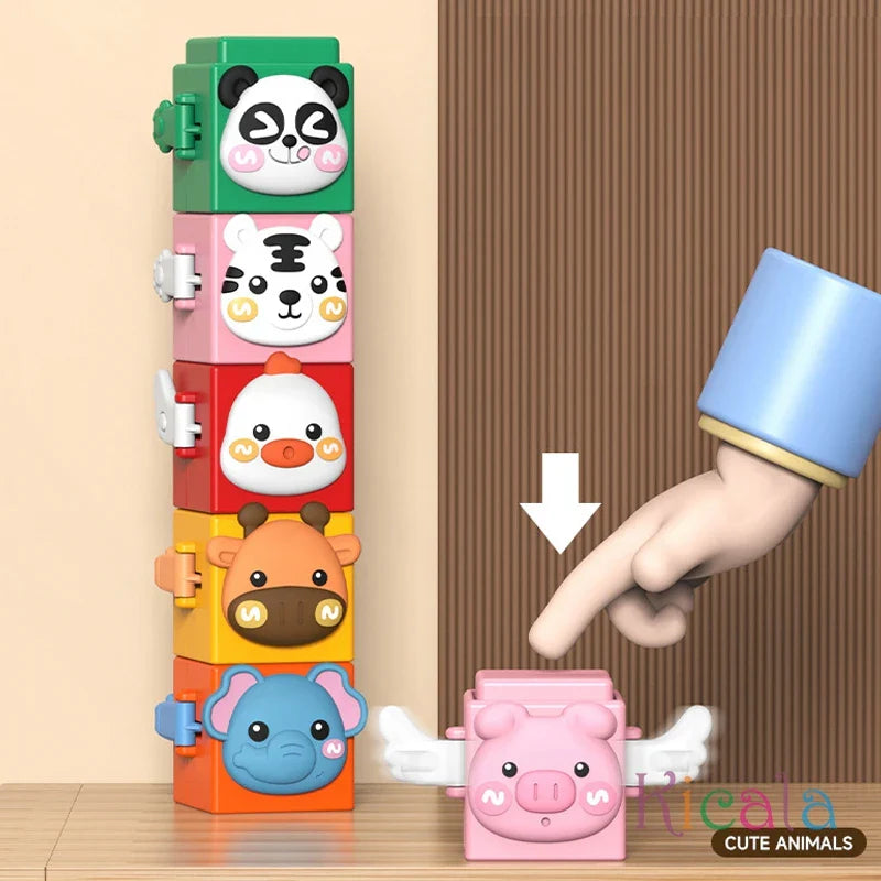 StackAnimals – Fun & Educational – Animal Stacking Play Set