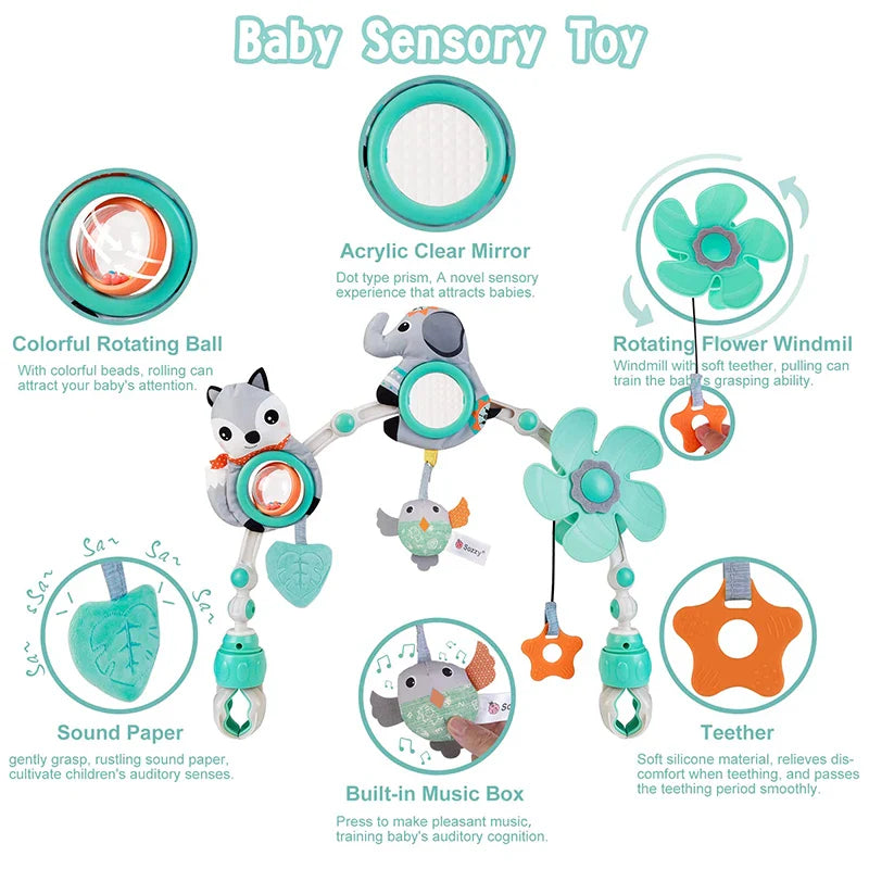 Tiny Tunes – Musical & Mobile - Pram Stroller Spanner