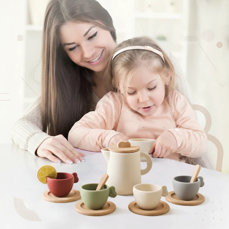 Woods – Fun & Interactive – Wooden Tea Set for Children