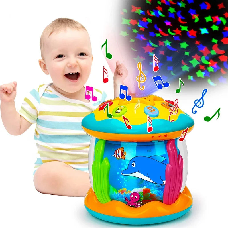 Magic Beat™ - Musical Light Festival for kids - Aquarium projector & lamp