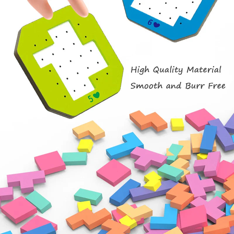 Colorful Tangram Puzzle™ - Creativity & Learning - Tangram Puzzel