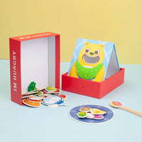 Thumbnail for Educational Play House™ – Fine Motor Skills & Color Recognition - Montessori Food Game