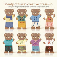 Thumbnail for ThreadBear – Cute & Educational – Montessori Threading Toy Bear