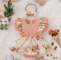 Thumbnail for Mini Fashion™ - Soft around the skin - Girls Romper Suit