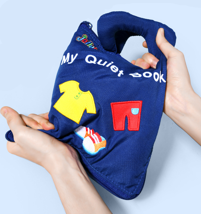 Quiet Book™ | Developing fine motor skills - Montessori Activity Book