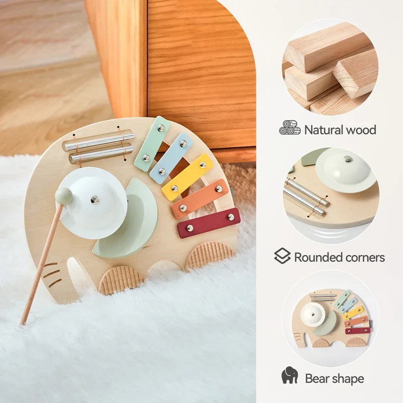 HarmonyWood – Montessori & Creative – Wooden Musical Instrument: Xylophone