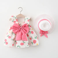 Thumbnail for Mini Fashion™ – Sweet & Summery - Fruit Dress (includes FREE straw hat)