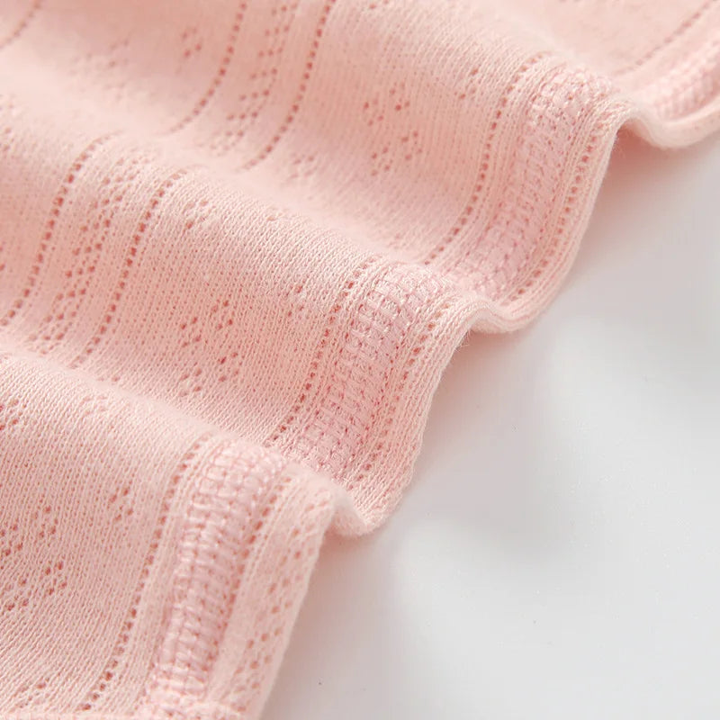 Summer Bodysuit – Lightweight & Comfortable – Knitted Baby Romper