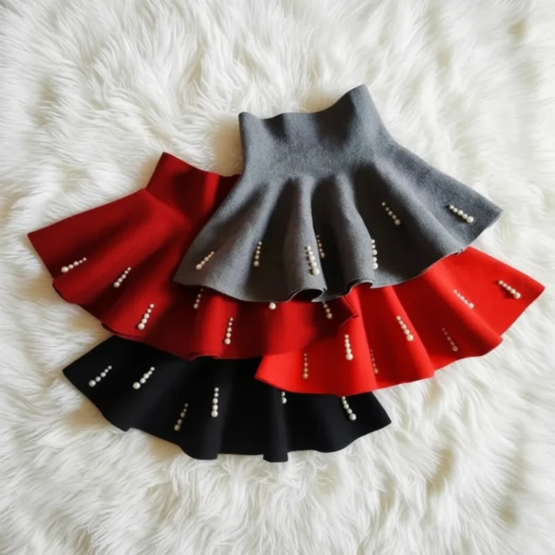 Girls Knitted Skirt – Comfort & Style – Girls' Skirt