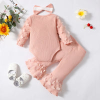Thumbnail for Mini Fashion™ - 'Daddy's little Girl' - Girls Romper & Pants