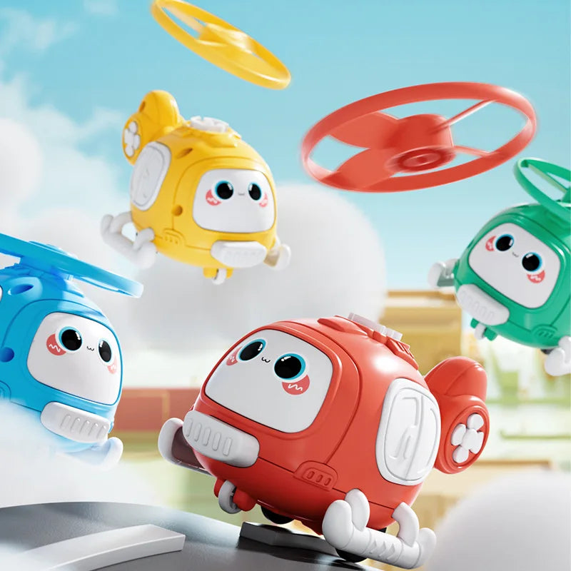 Hover Buddy™ – Airy Smiles – Cartoon Helicopter