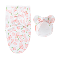 Thumbnail for DreamNest – Peace & Comfort – Luxury Swaddle Blanket with Hat