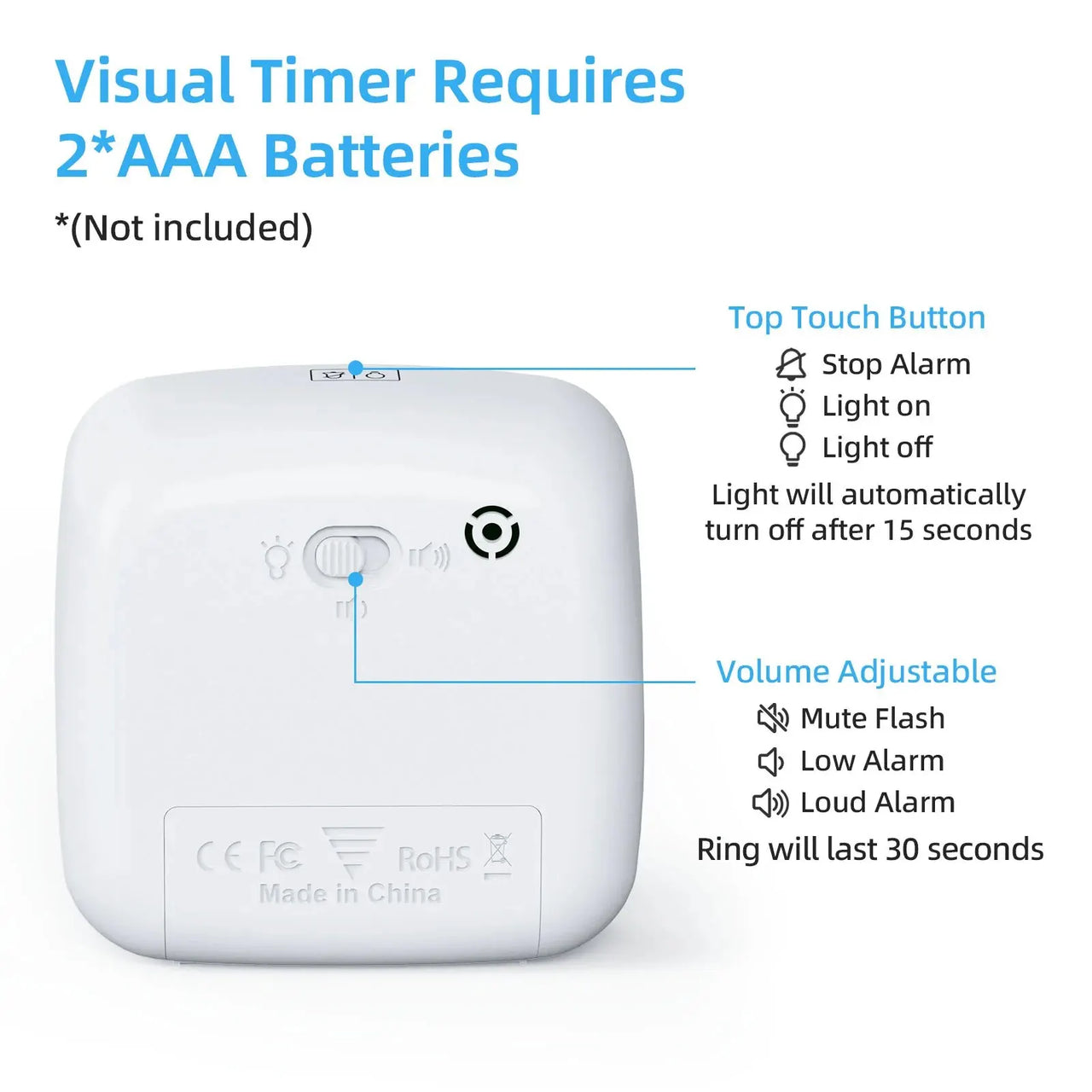 Visual Timer – Colorful & Calm – Kids timer