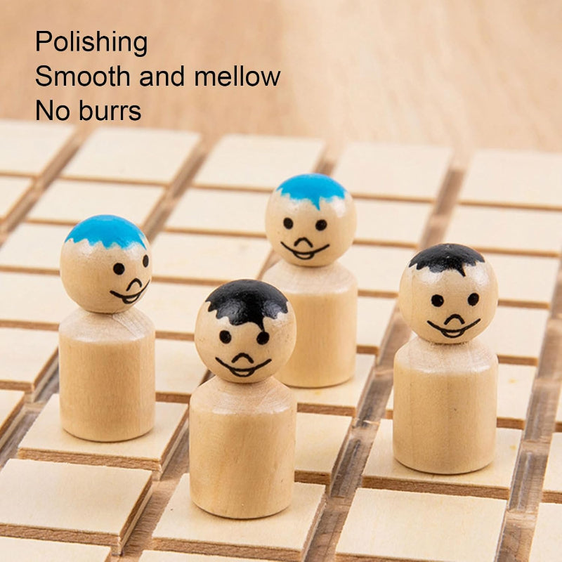 Wooden Chess Puzzle Game – Strategy & Thinking – Board Game