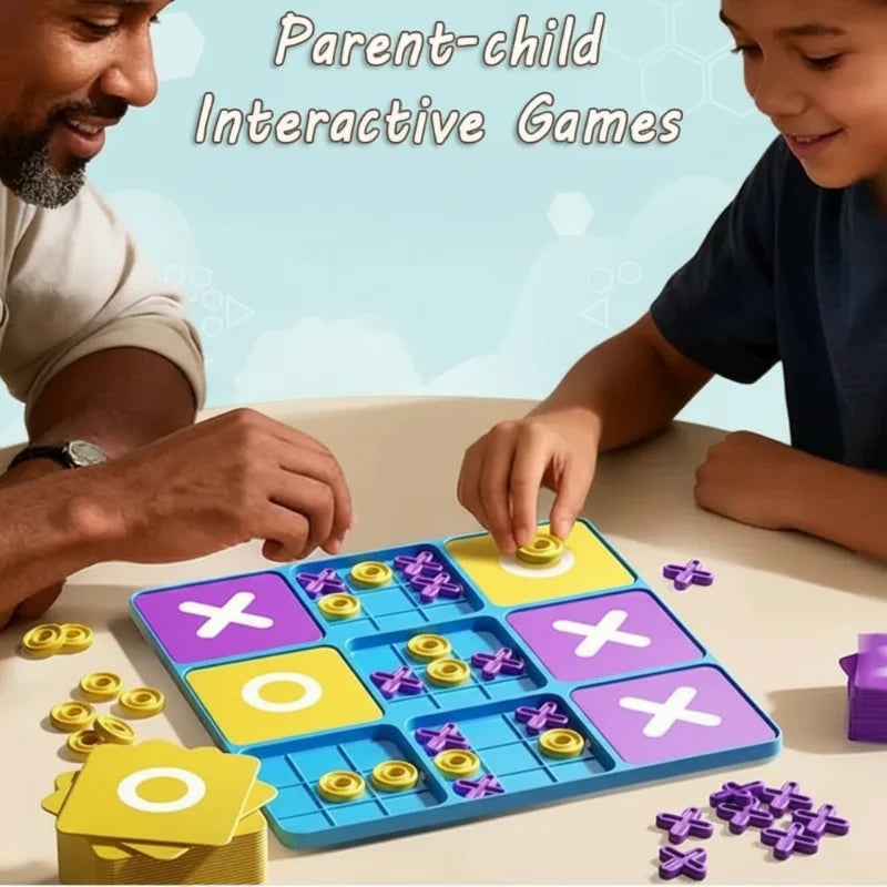 ThinkTac – Smart & Challenging – Tic-Tac-Toe Brain Teaser (Noughts and Crosses)