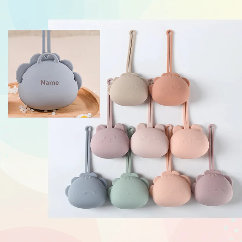 Personalized Pacifier Case – Engraved & Practical – Personalized Pacifier Holder