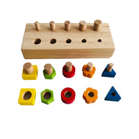Thumbnail for Bolt Board™ – Fitting Puzzles - Fine Motor Toys