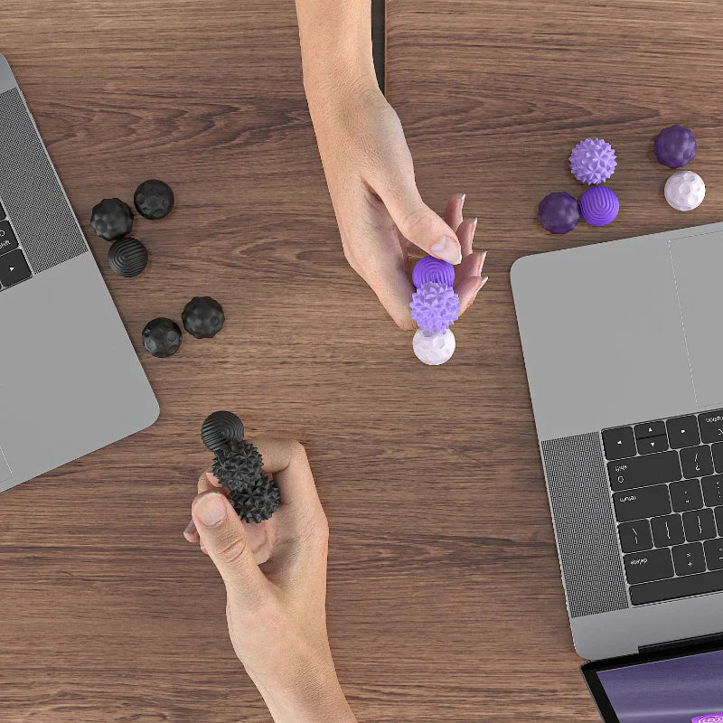 CalmSphere – Soft & Focused – Magnetic Stress Toy