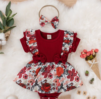 Thumbnail for Mini Fashion™ - Soft around the skin - Girls Romper Suit