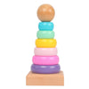 Rainbow Stacker™ – Colorful Tower Fun – Wooden Stacking Tower