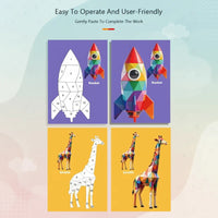 Thumbnail for 3D Sticker Puzzle – Creative & Educational – Geometric 3D Puzzle