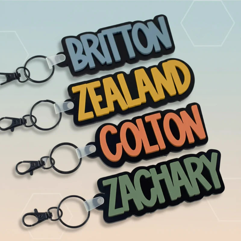 Custom Acrylic Keychain – For Bags & Keys - Personalized Keychain